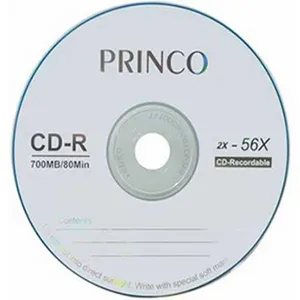 سی دی خام پرینکو مدل CDR56X بسته ۱۰ عددی