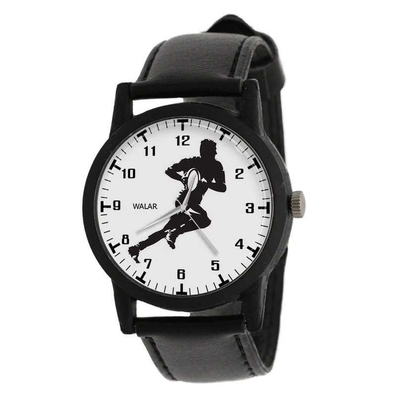 ساعت مچی عقربه ای مردانه والار طرح راگبی کد LF2654