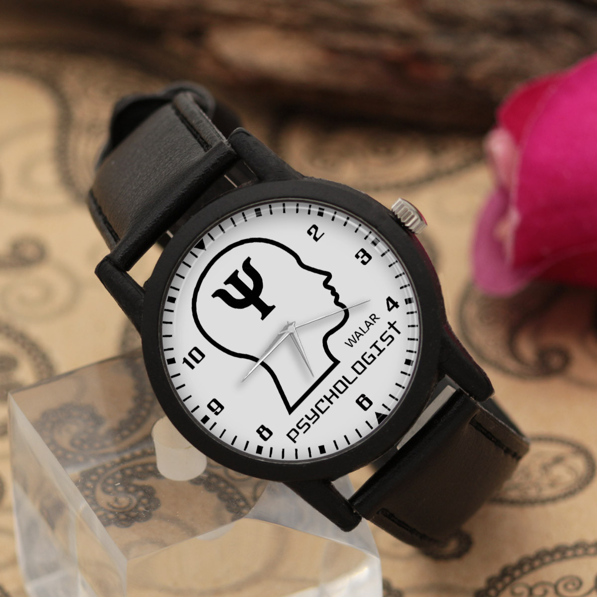 ساعت مچی عقربه ای والار طرح روانشناس کد LF2658