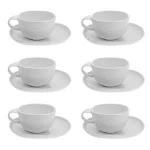 سرویس قهوه خوری 12 پارچه وان کافی مدل بارکا وایت کد JX002-300-W