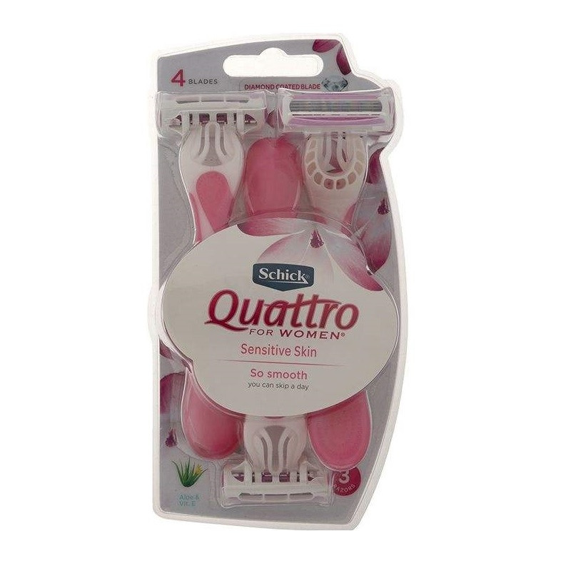 خود تراش شیک مدل Quattro مجموعه 2 عددی