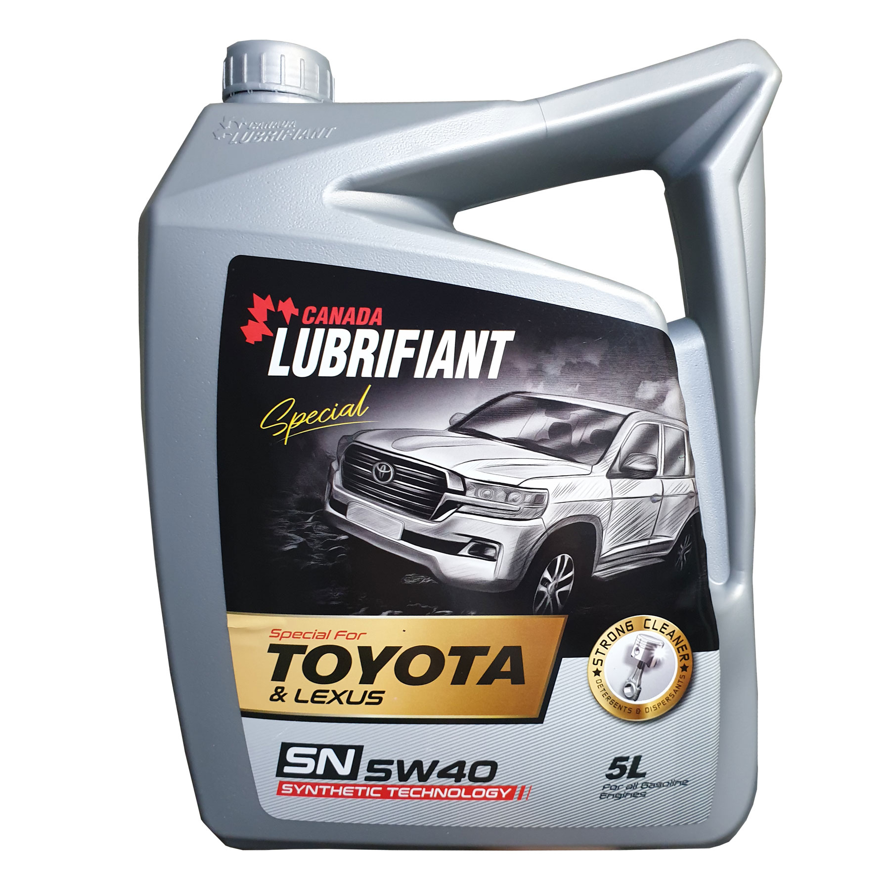  روغن موتور خودرو کانادا لوبریفنت مدل SN 5W40 حجم 5000 میلی لیتر