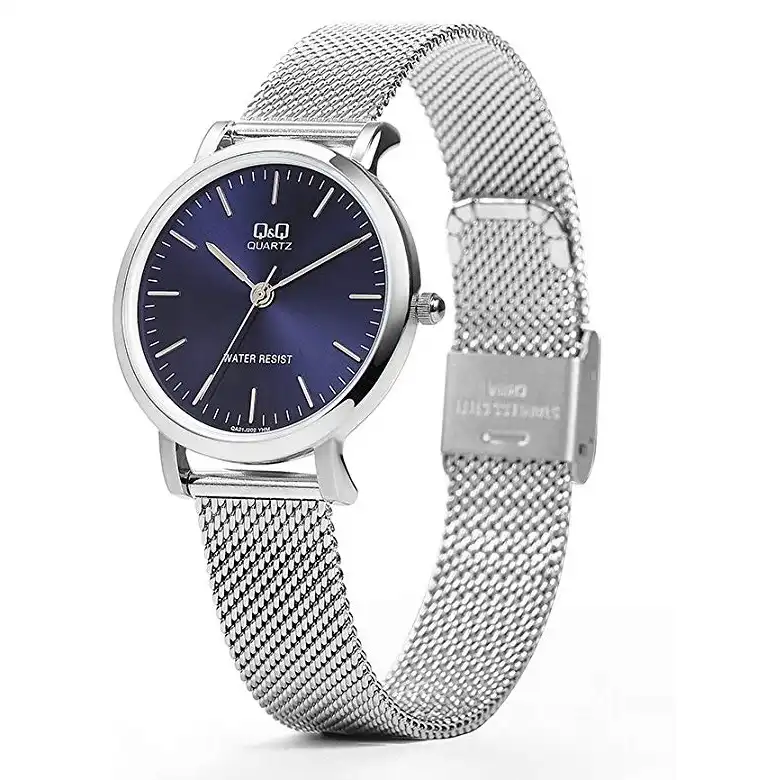 ساعت مچی عقربه ای زنانه کیو اند کیو مدل QA21J202Y