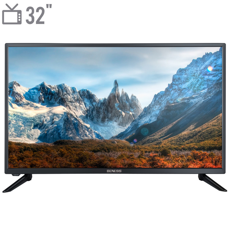 تلویزیون ال ای دی بنس مدل BS-3280-HBG سایز 32 اینچ تلویزیون ال ای دی بنس مدل BS-3280-HBG سایز 32 اینچ