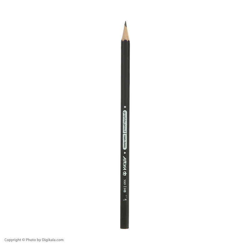 مداد مشکی آریا کد 3001 بسته 12 عددی در ارزانترین فروشگاه اینترنتی ایران ارزان
