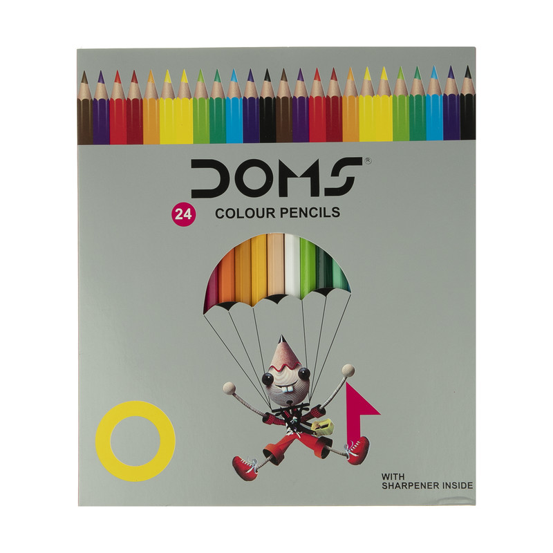 مداد رنگی 24 رنگ دامس مدل A102 کد 3446