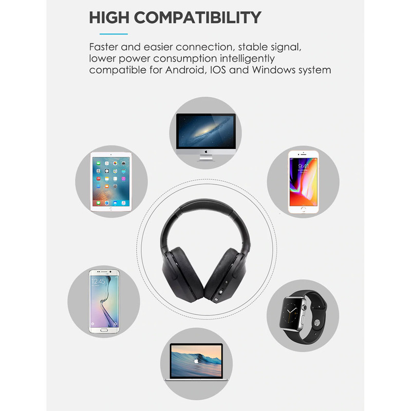 هدفون بی سیم نیا مدل NIA-NX100