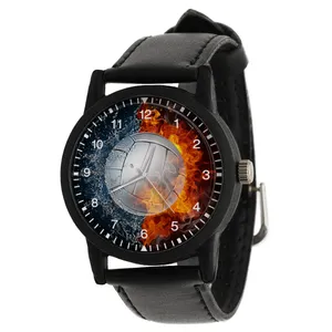 ساعت مچی عقربه ای والار طرح والیبال کد LF2686