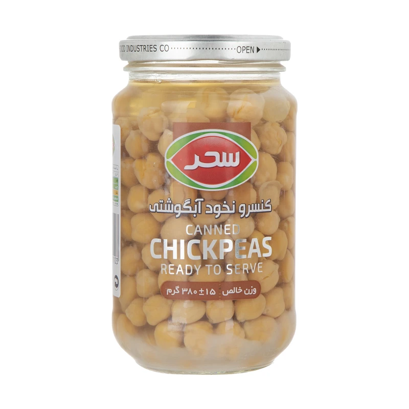 کنسرو نخود آبگوشتی سحر - 380 گرم