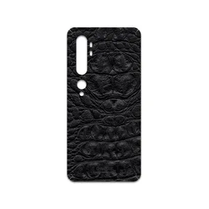 MAHOOT Black-Crocodile-Leather Cover Sticker for Xiaomi Mi Note 10