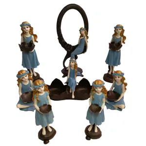 مجموعه ظروف هفت سین 8 پارچه مدل SH-117