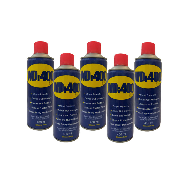 اسپری روان کننده دبلیو پی ای 400 مدل w111410 حجم 400 میلی لیتر بسته 5 عددی اسپری روان کننده دبلیو پی ای 400 مدل w111410 حجم 400 میلی لیتر بسته 5 عددی