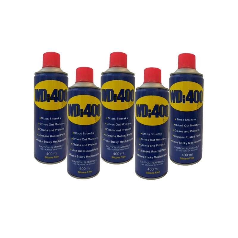 اسپری روان کننده دبلیو پی ای 400 مدل w111410 حجم 400 میلی لیتر بسته 5 عددی اسپری روان کننده دبلیو پی ای 400 مدل w111410 حجم 400 میلی لیتر بسته 5 عددی