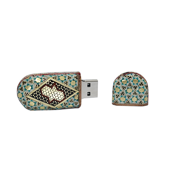 فلش مموری طرح خاتم کاری مدل Ul-Khatam00 ظرفیت 32گیگابایت 3