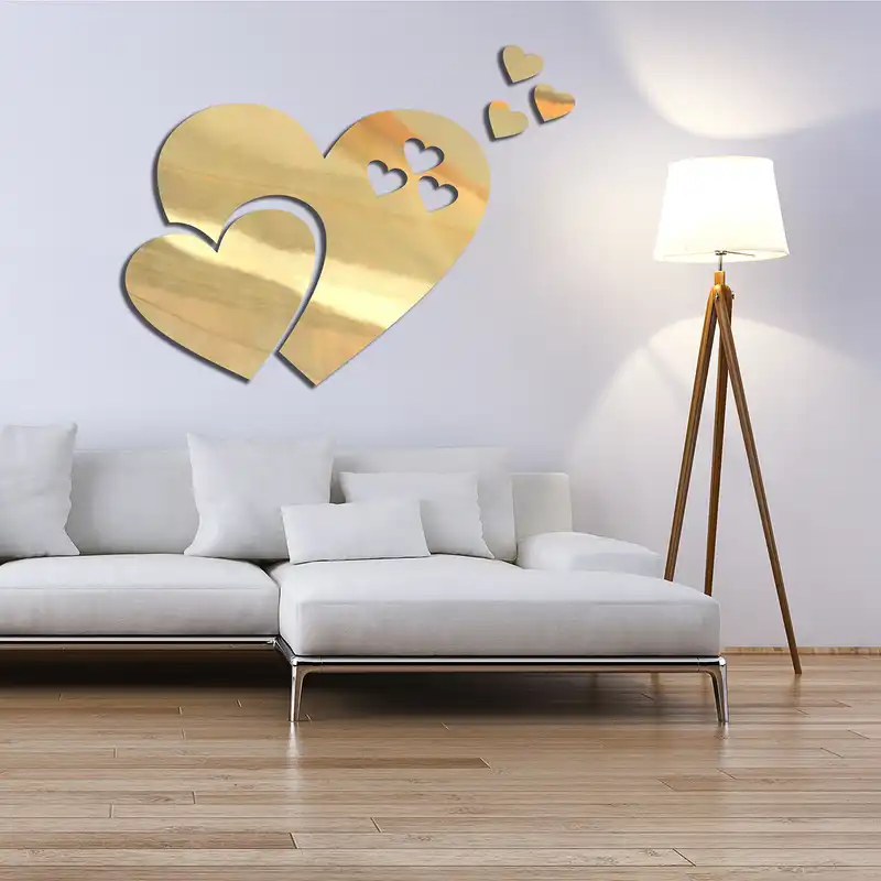 آینه طرح قلب کد z01