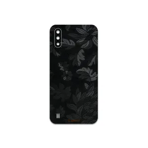 MAHOOT Black-Wildflower Cover Sticker for Samsung Galaxy A01
