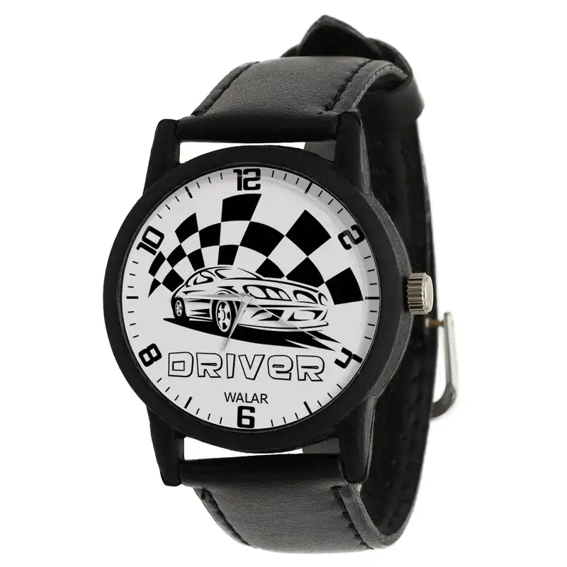 ساعت مچی عقربه ای والار طرح اتومبیلرانی کد LF2774