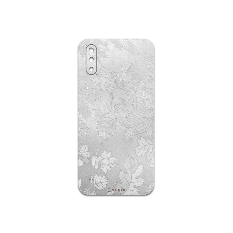 برچسب پوششی ماهوت مدل Silver-Wildflower مناسب برای گوشی موبایل سامسونگ Galaxy A01