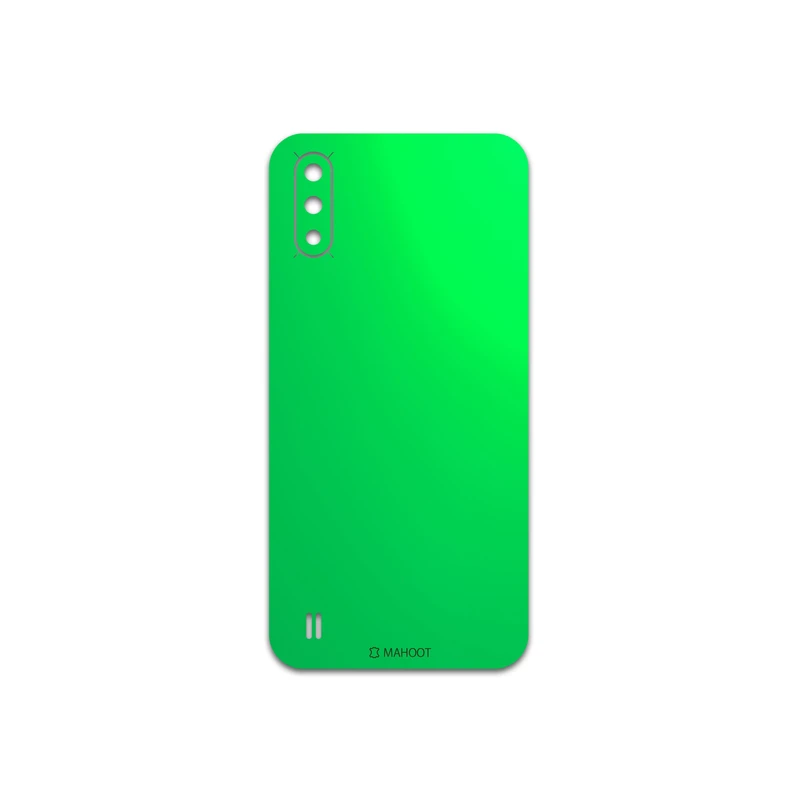برچسب پوششی ماهوت مدل Matte-Green مناسب برای گوشی موبایل سامسونگ Galaxy A01