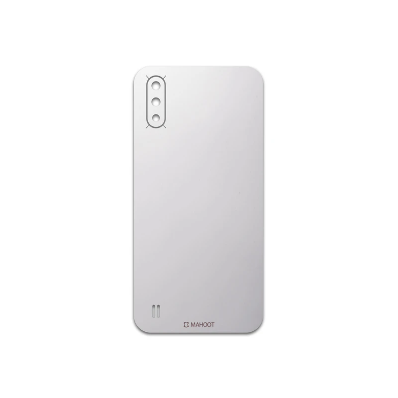 برچسب پوششی ماهوت مدل Matte-White مناسب برای گوشی موبایل سامسونگ Galaxy A01