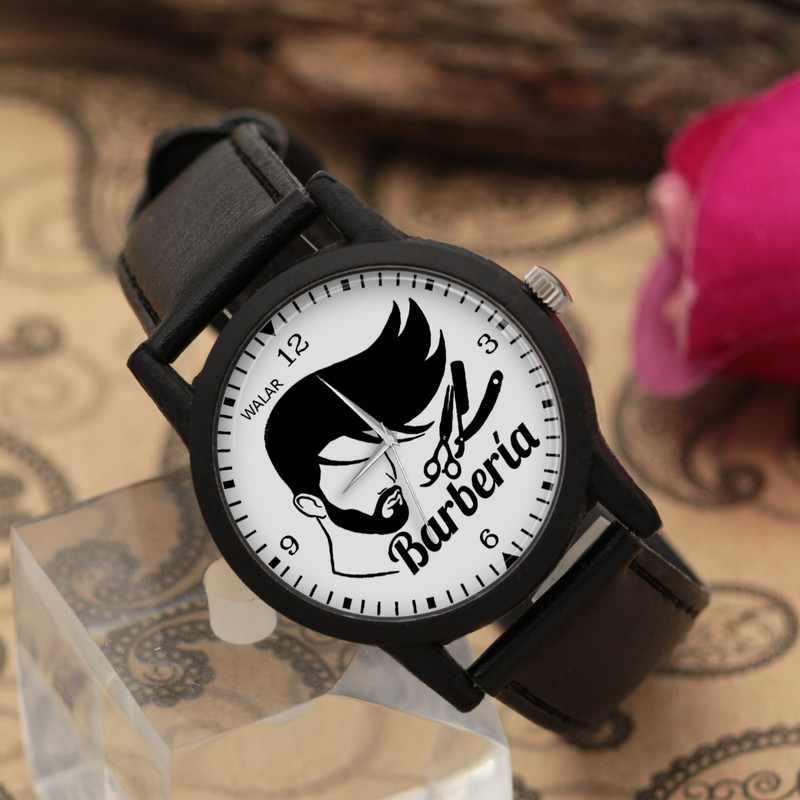 ساعت مچی عقربه ای مردانه والار طرح آرایشگر کد LF2800