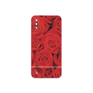 MAHOOT Red-Flower Cover Sticker for Samsung Galaxy A01