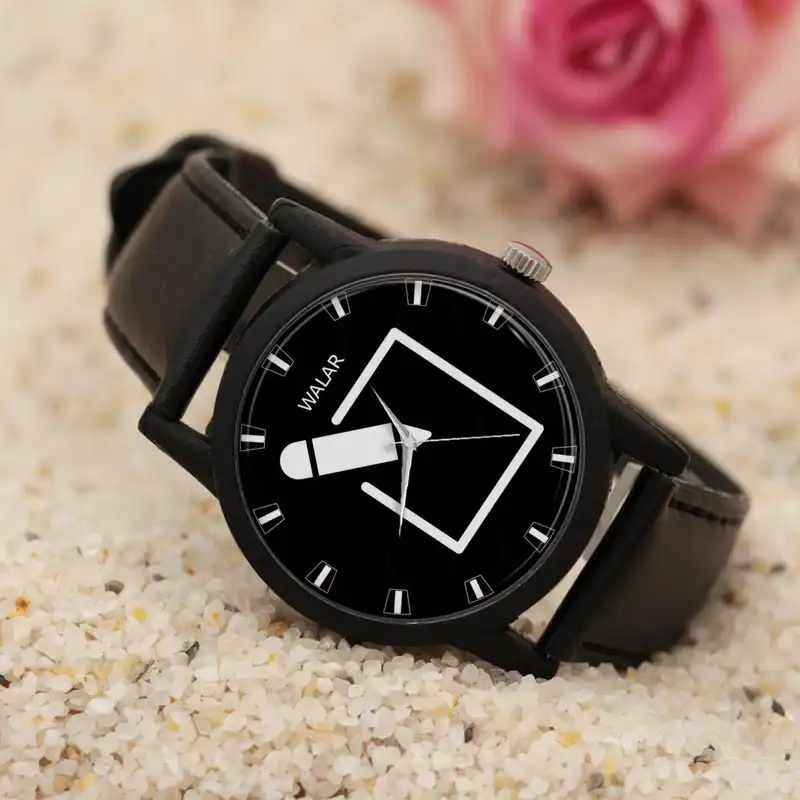 ساعت مچی عقربه ای زنانه و مردانه والار طرح نویسنده کد LF2806