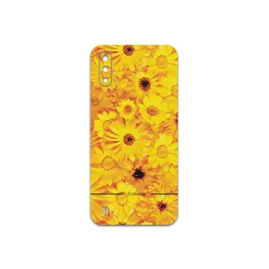 MAHOOT Yellow-Flower Cover Sticker for Samsung Galaxy A01