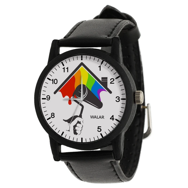 ساعت مچی عقربه ای زنانه و مردانه والار طرح نقاش ساختمان کد LF2813