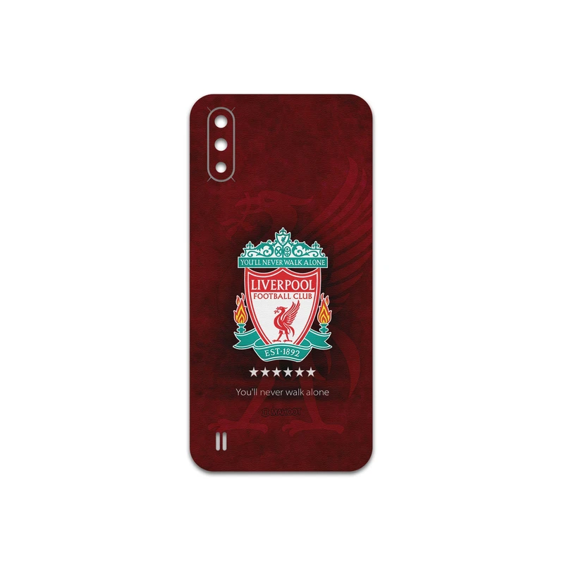 برچسب پوششی ماهوت مدل Liverpool-FC مناسب برای گوشی موبایل سامسونگ Galaxy A01