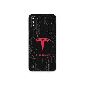 MAHOOT TESLA-Motors Cover Sticker for Samsung Galaxy A01