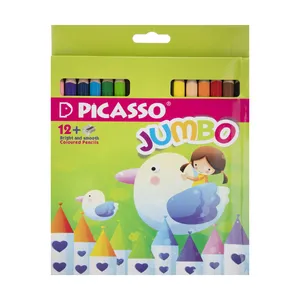 مداد رنگی 12رنگ پیکاسو مدل JUMBO E2