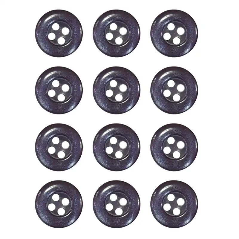 دکمه پیراهن کد A10BL3 بسته 12 عددی