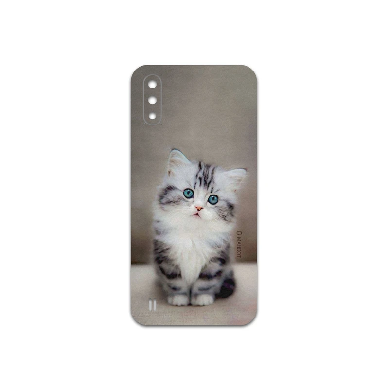 برچسب پوششی ماهوت مدل Cat-2 مناسب برای گوشی موبایل سامسونگ Galaxy A01