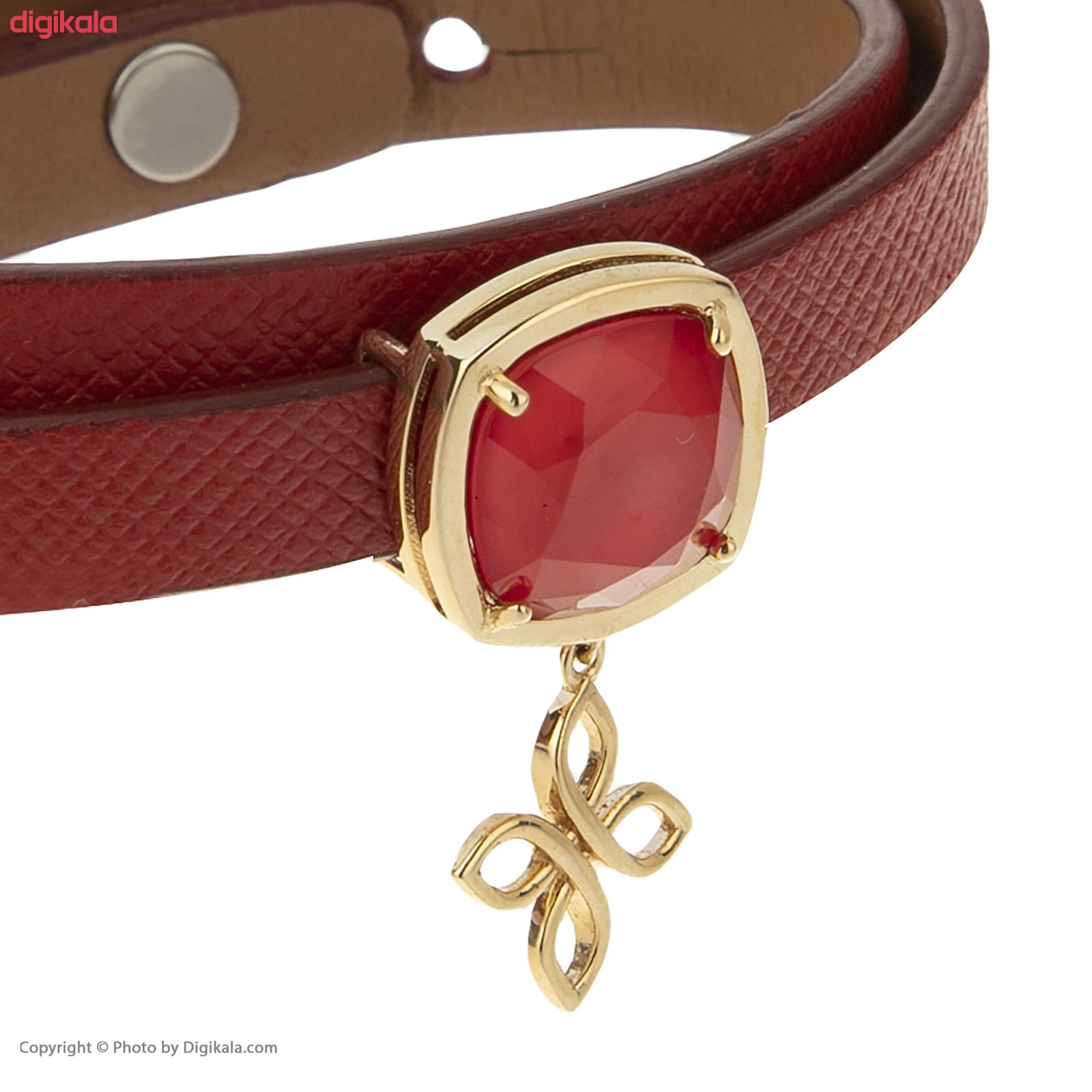 دستبند طلا 18 عیار زنانه درسا مدل 2460-2