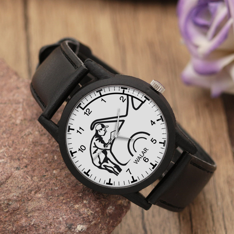 ساعت مچی عقربه ای مردانه والار طرح مکانیک کد LF2837