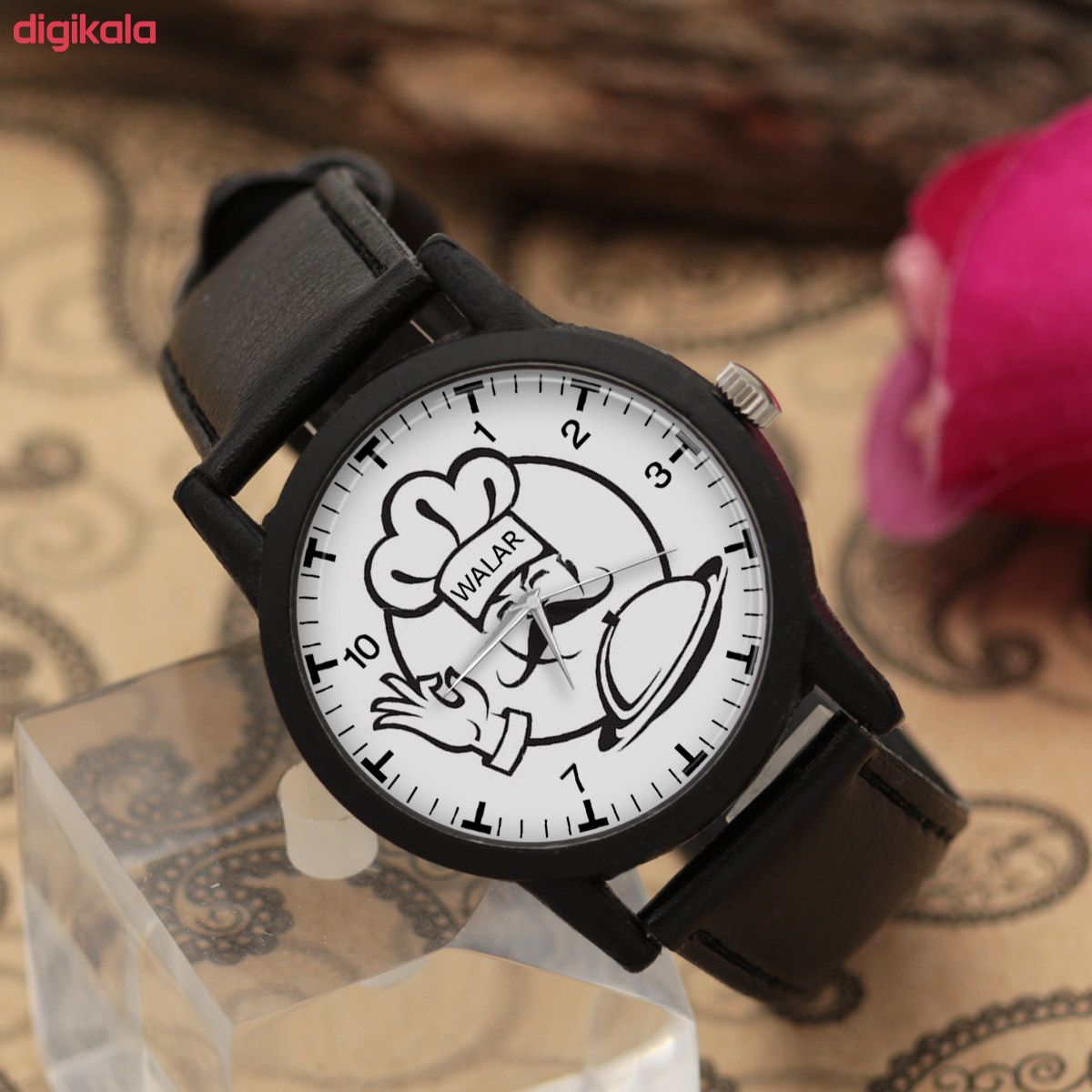 ساعت مچی عقربه ای مردانه والار طرح آشپزی کد LF2839