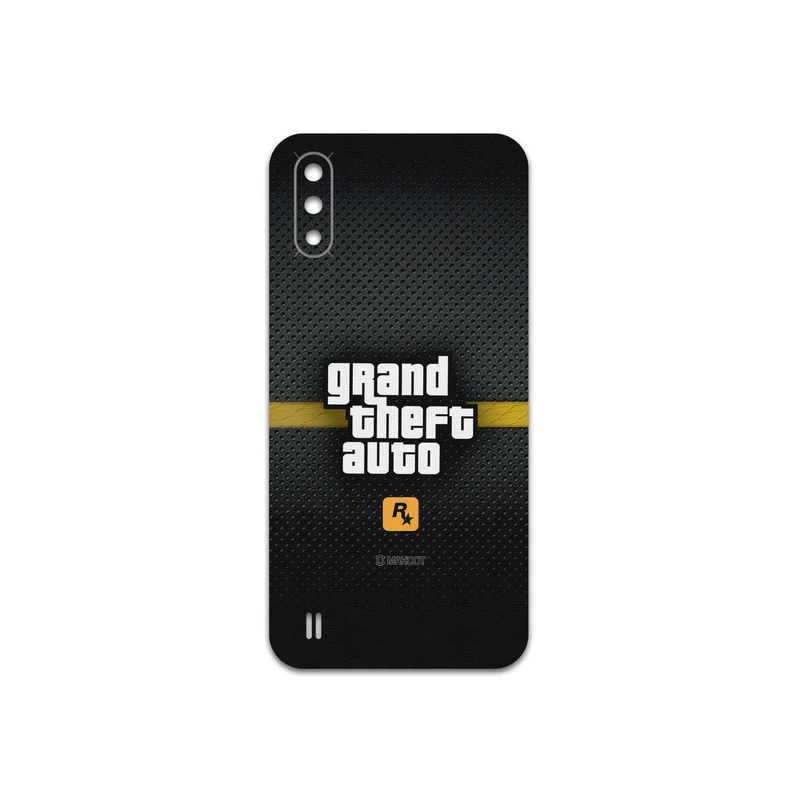 برچسب پوششی ماهوت مدل GTA-Game مناسب برای گوشی موبایل سامسونگ Galaxy A01