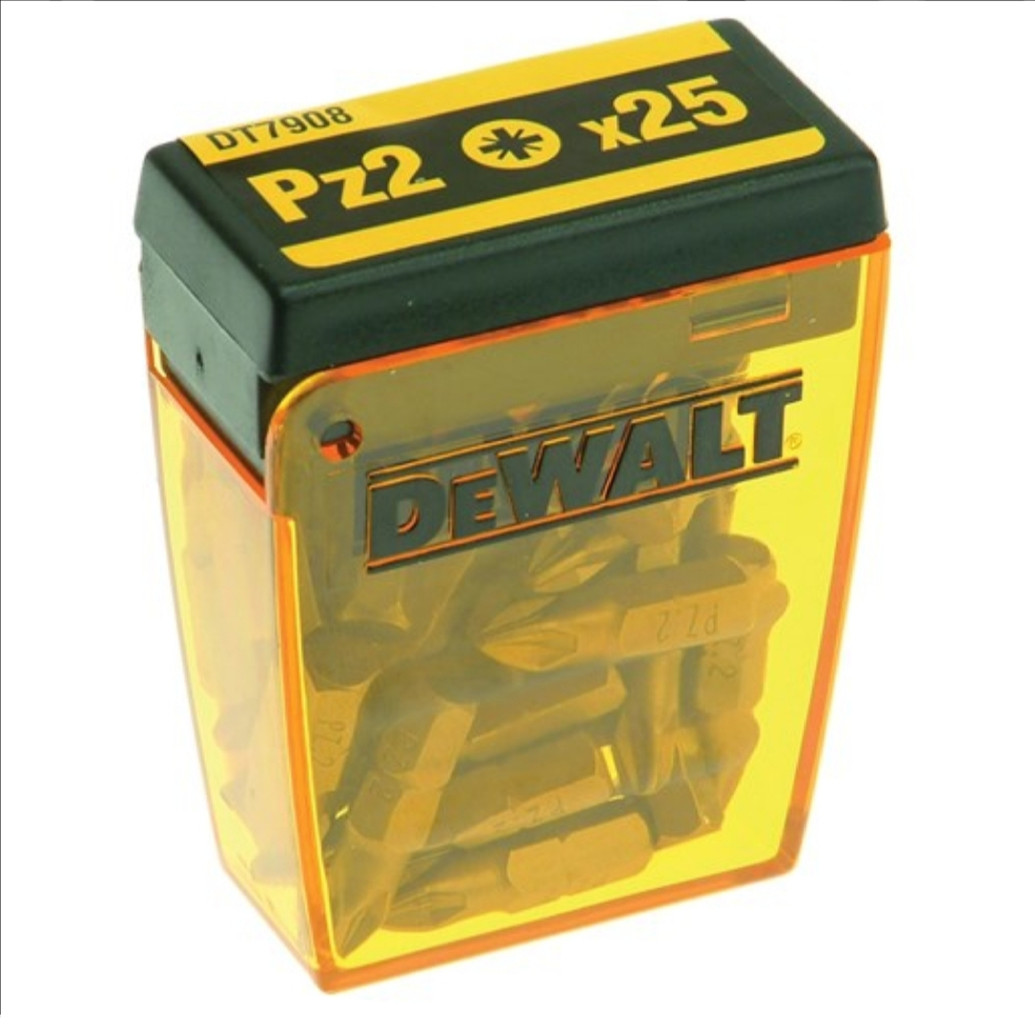 مجموعه 25 عددی سرپیچ گوشتی دیوالت مدل DT7908 PZ2