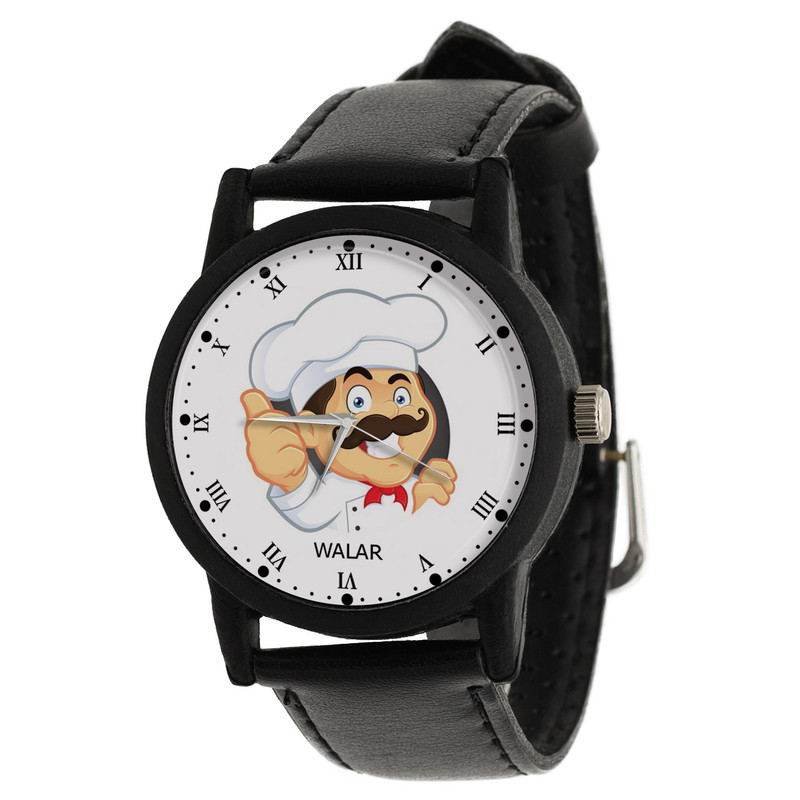 ساعت مچی عقربه ای مردانه والار طرح آشپز کد LF2848 ساعت مچی عقربه ای مردانه والار طرح آشپز کد LF2848