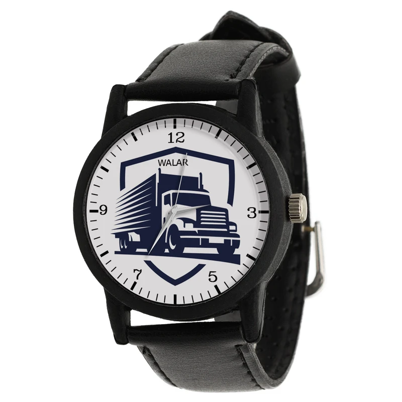 ساعت مچی عقربه ای مردانه والار طرح کامیون کد LF2858