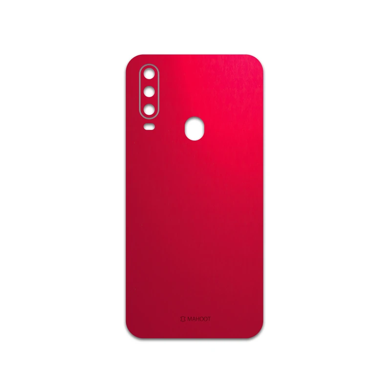 برچسب پوششی ماهوت مدل Matte-Warm-Red مناسب برای گوشی موبایل جی ال ایکس Shahin 2