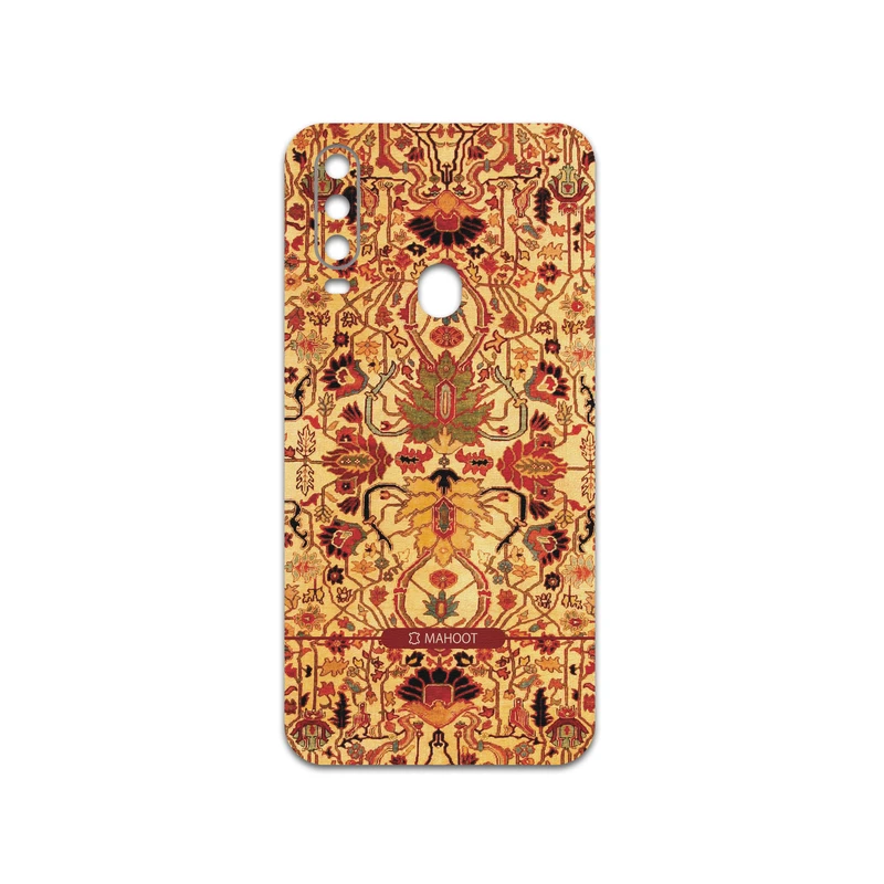 برچسب پوششی ماهوت مدل Persian-Carpet-Yellow مناسب برای گوشی موبایل جی ال ایکس Shahin 2