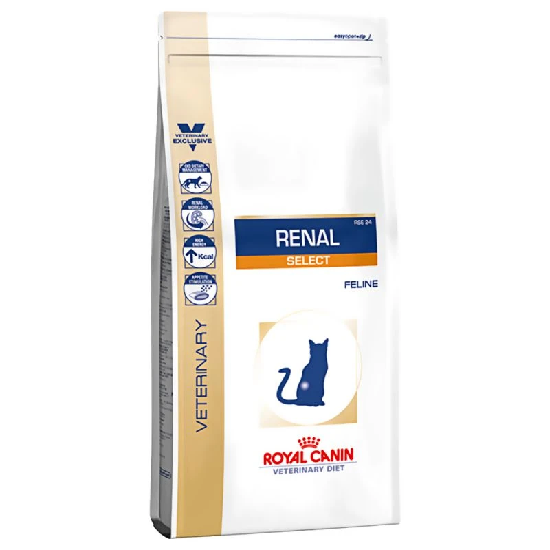 غذای خشک گربه رویال کنین مدل Renal Select وزن 2 کیلوگرم
