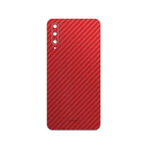 MAHOOT Red-Fiber Cover Sticker for Huawei Y9s