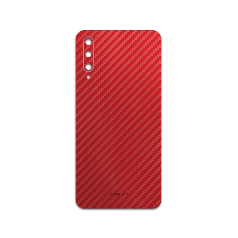 برچسب پوششی ماهوت مدل Red-Fiber مناسب برای گوشی موبایل هوآوی Y9s