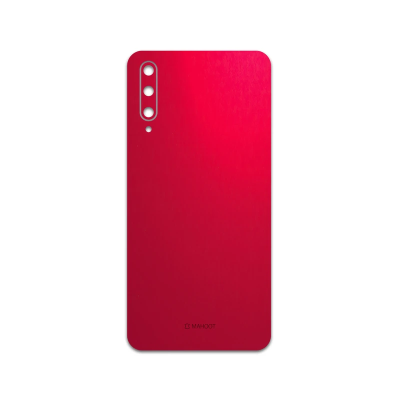 برچسب پوششی ماهوت مدل Matte-Warm-Red مناسب برای گوشی موبایل هوآوی Y9s