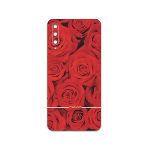 MAHOOT Red-Flower Cover Sticker for Huawei Y9s