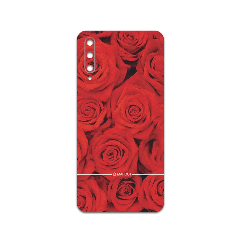 برچسب پوششی ماهوت مدل Red-Flower مناسب برای گوشی موبایل هوآوی Y9s