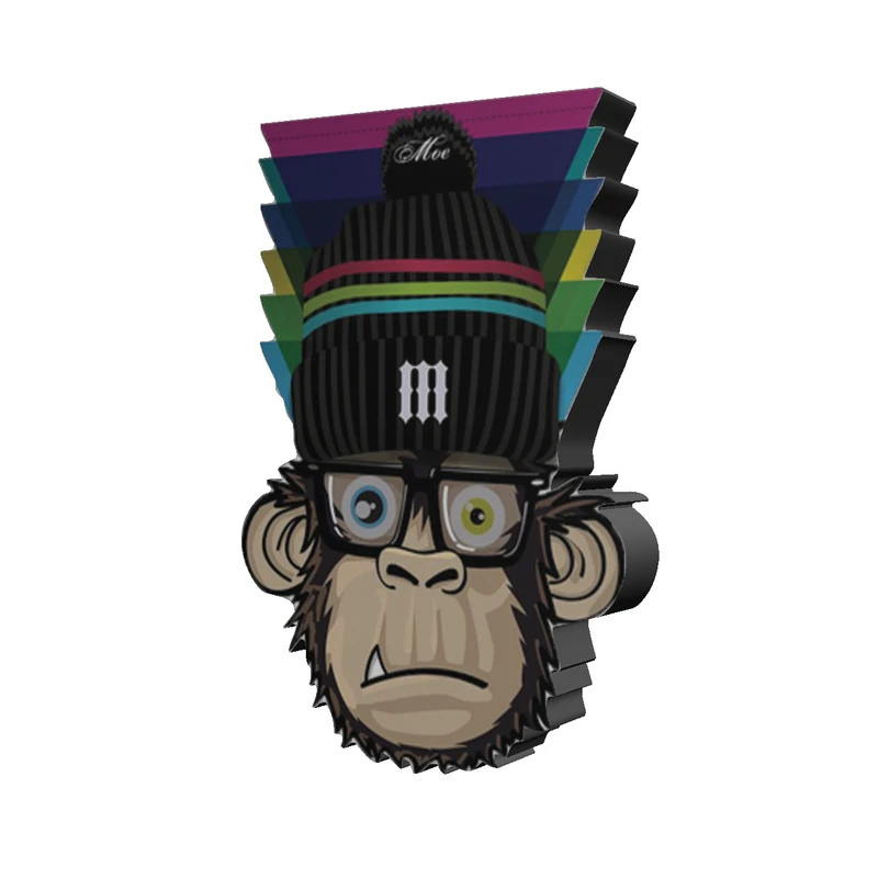 پیکسل طرح میمون کد 354